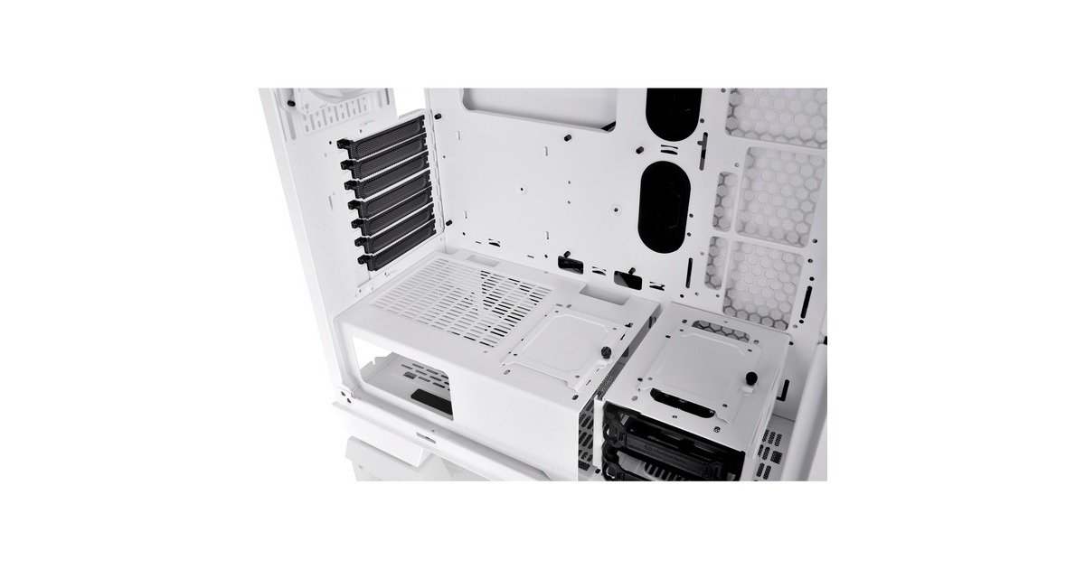 Thermaltake View 300 MX, Tower-Gehäuse(weiß, Tempered Glass)