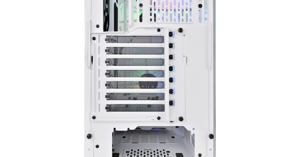 Thermaltake View 300 MX, Tower-Gehäuse(weiß, Tempered Glass)