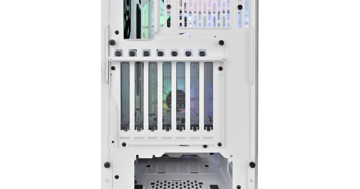 Thermaltake View 300 MX, Tower-Gehäuse(weiß, Tempered Glass)