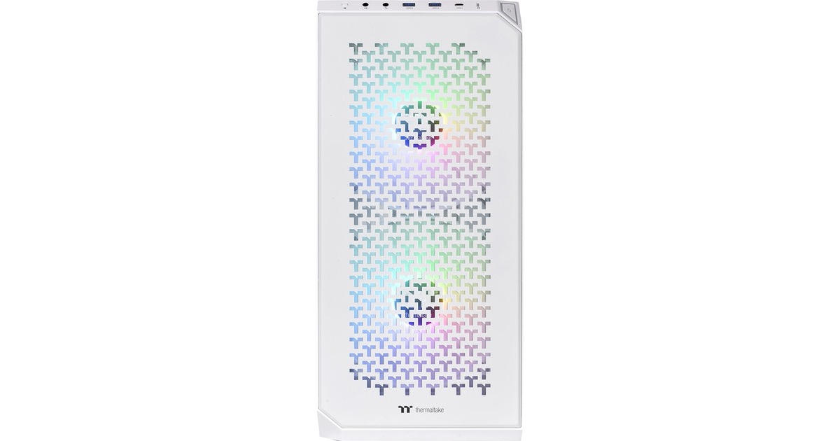 Thermaltake View 300 MX, Tower-Gehäuse(weiß, Tempered Glass)