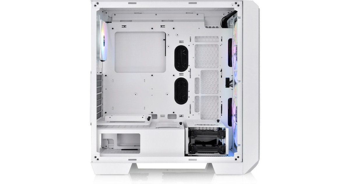 Thermaltake View 300 MX, Tower-Gehäuse(weiß, Tempered Glass)