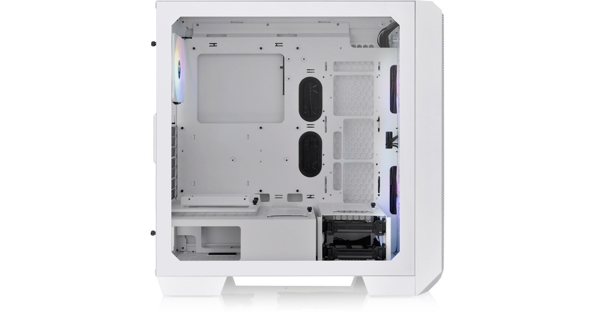 Thermaltake View 300 MX, Tower-Gehäuse(weiß, Tempered Glass)