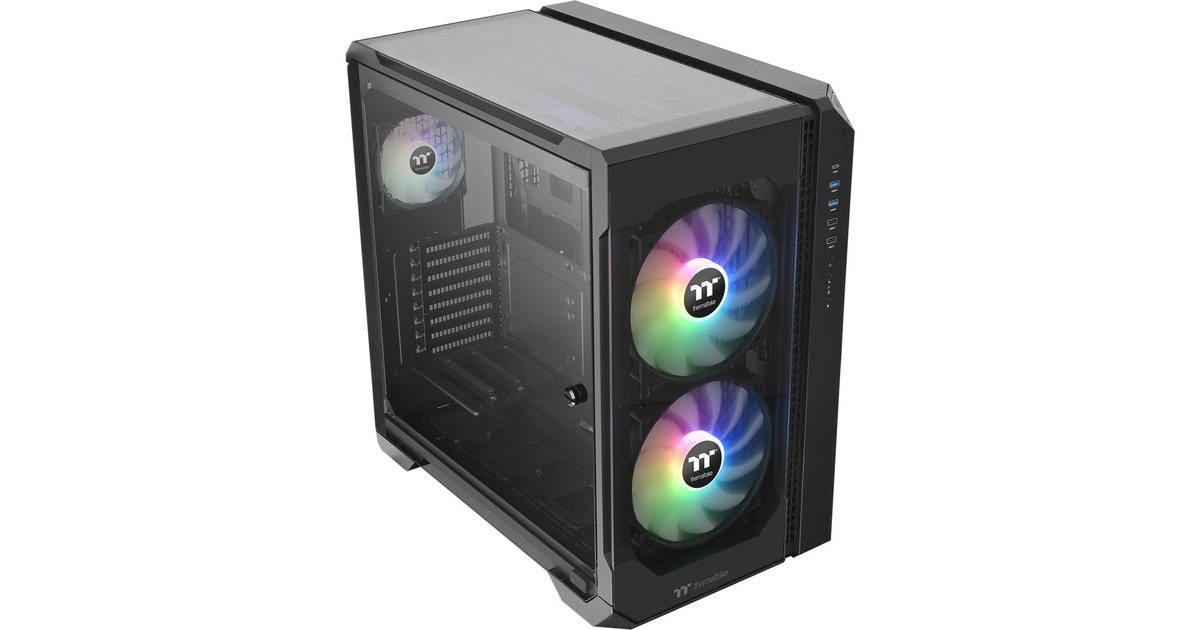 Thermaltake View 51 TG ARGB Edition, Tower-Gehäuse(schwarz, Tempered Glass)