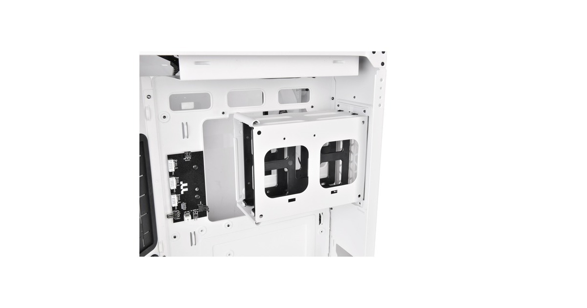 Thermaltake View 51 TG Snow ARGB Edition, Tower-Gehäuse(weiß, Tempered Glass)