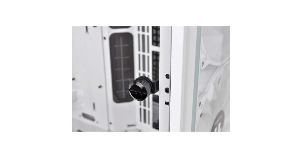 Thermaltake View 51 TG Snow ARGB Edition, Tower-Gehäuse(weiß, Tempered Glass)