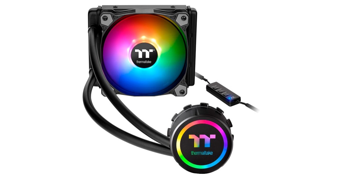 Thermaltake Water 3.0 120 ARGB Sync 120mm, Wasserkühlung(schwarz)