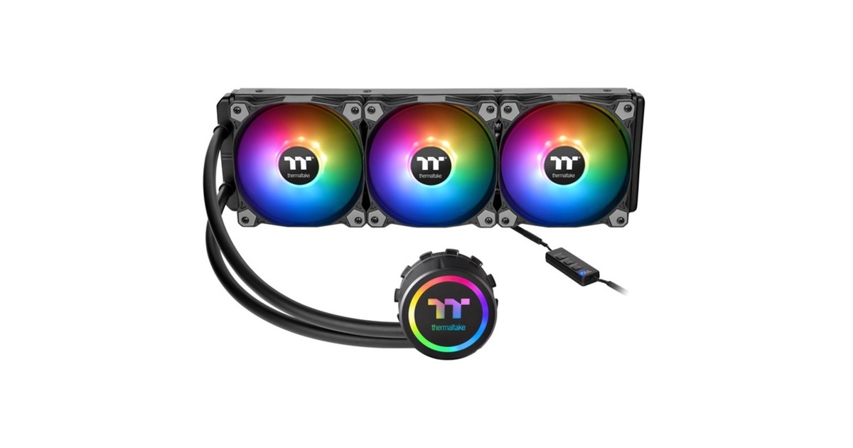 Thermaltake Water 3.0 360 ARGB Sync 360mm, Wasserkühlung(schwarz)