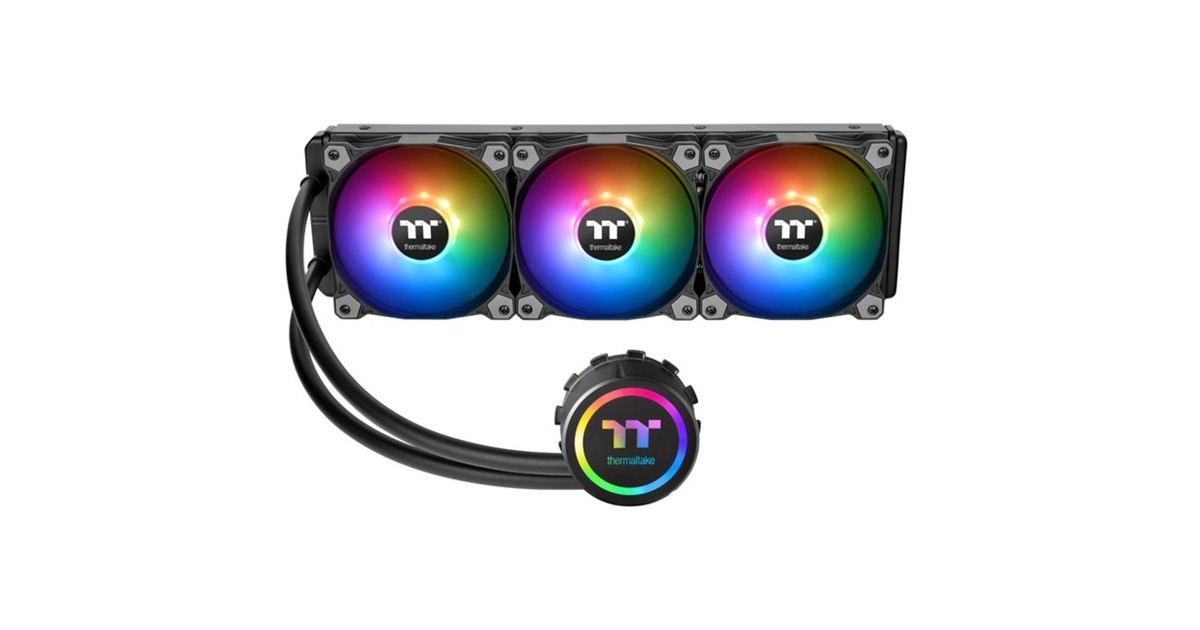 Thermaltake Water 3.0 360 ARGB Sync 360mm, Wasserkühlung(schwarz)