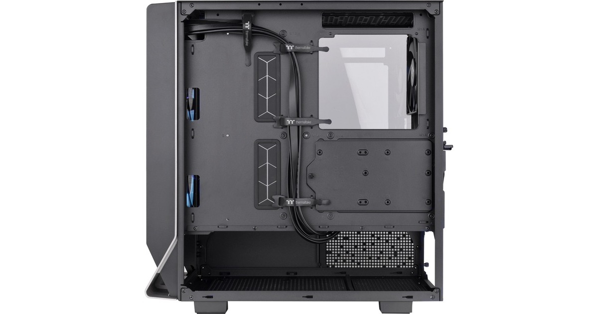 ThermaltakeCeres 300 TG ARGB , Tower-Gehäuse(schwarz, Tempered Glass)