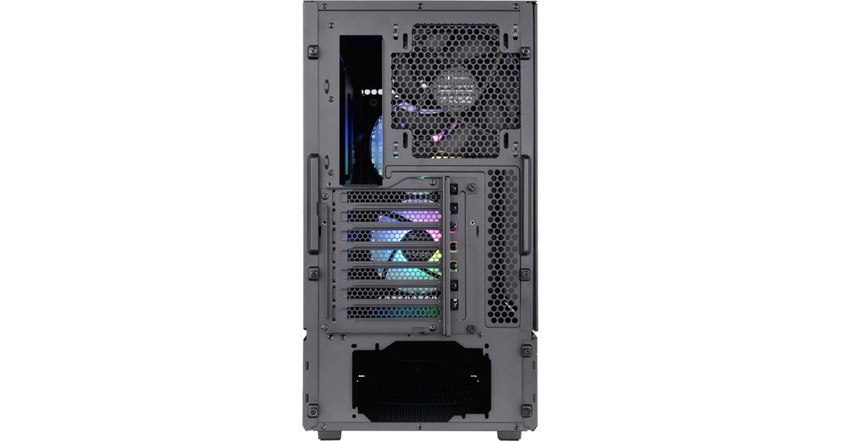 ThermaltakeCeres 300 TG ARGB , Tower-Gehäuse(schwarz, Tempered Glass)
