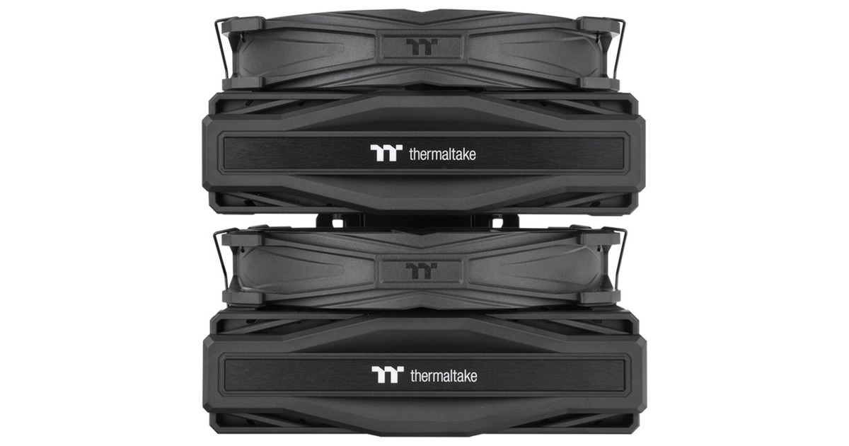 ThermaltakeTOUGHAIR 710 Black CPU Cooler, CPU-Kühler(schwarz)