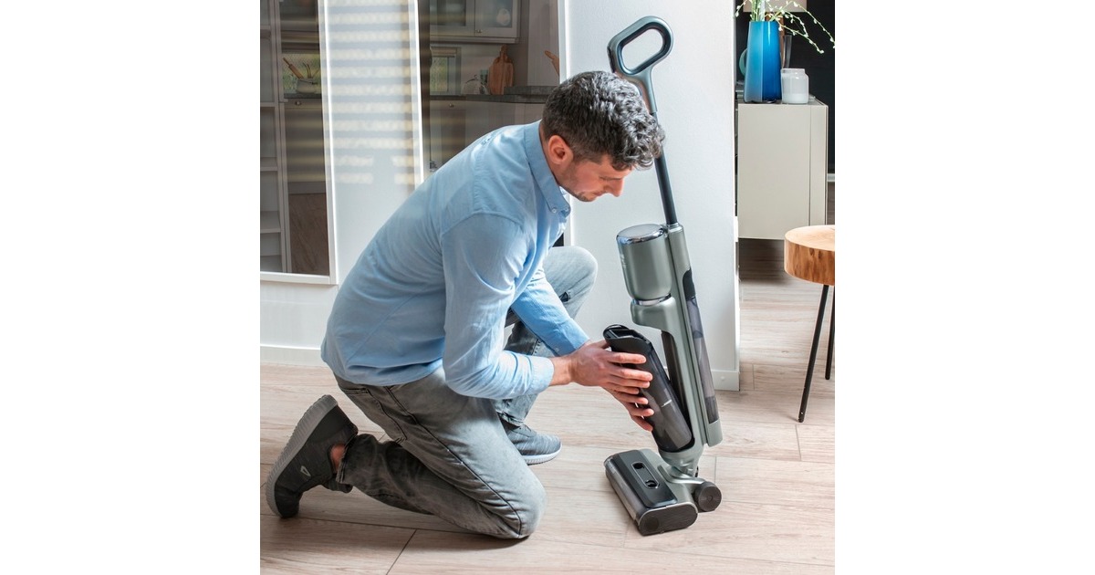 Thomas AQUA FloorCleaner Cordless, Hartbodenreiniger(dunkelgrau)