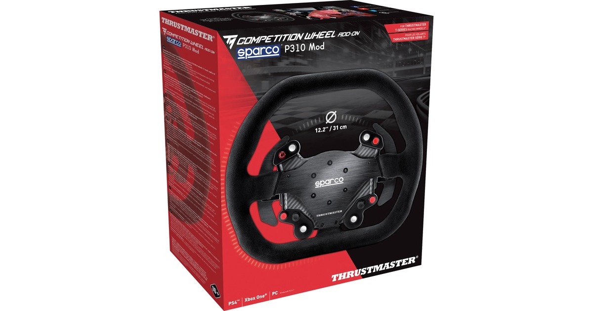Thrustmaster Competition Wheel Sparco P310 Mod Add-On, Austausch-Lenkrad(schwarz)