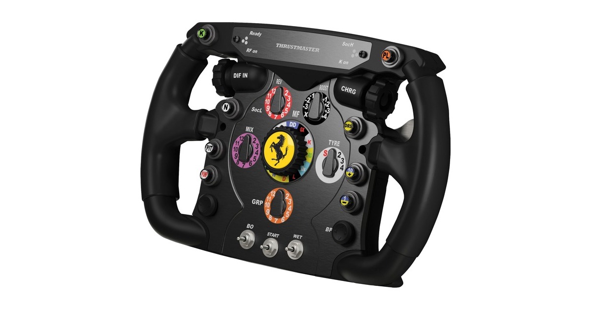 Thrustmaster Ferrari F1 Wheel Add-On, Austausch-Lenkrad(schwarz/silber)