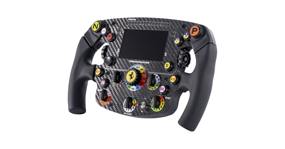 Thrustmaster Formula Wheel Add-On Ferrari SF1000 Edition, Austausch-Lenkrad(schwarz/aluminium)
