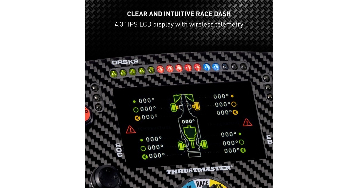 Thrustmaster Formula Wheel Add-On Ferrari SF1000 Edition, Austausch-Lenkrad(schwarz/aluminium)