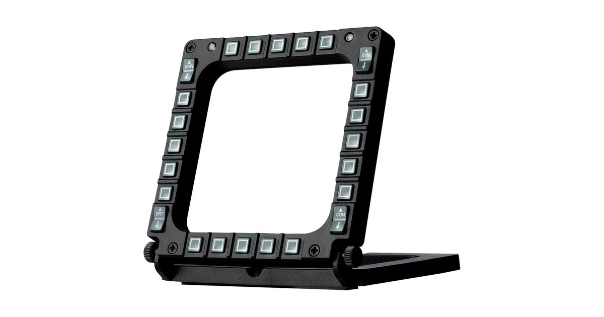 Thrustmaster MFD Cougar Pack, Instrumentenpanel(schwarz)