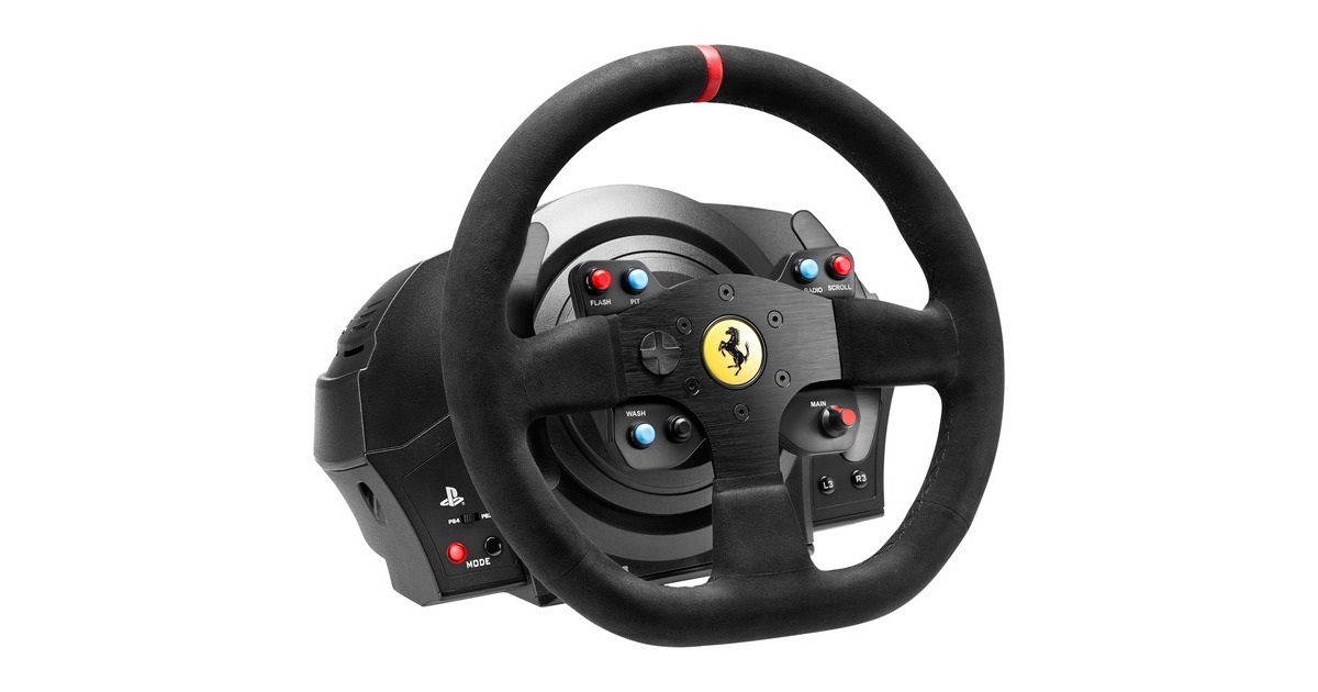 Thrustmaster T300 Ferrari Integral Racing Wheel, Lenkrad(schwarz, Alcantara Edition)
