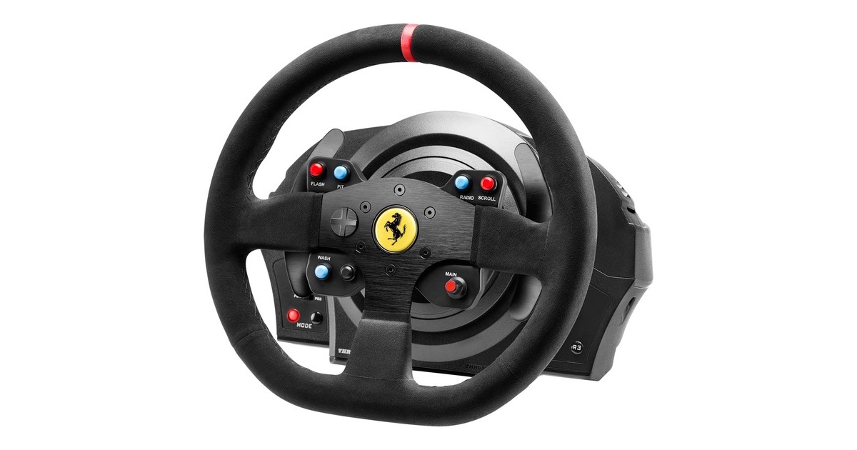 Thrustmaster T300 Ferrari Integral Racing Wheel, Lenkrad(schwarz, Alcantara Edition)