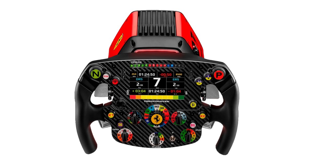 Thrustmaster T818 Ferrari SF1000 Simulator, Lenkrad(schwarz/rot, für PC)