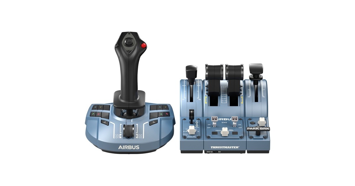 Thrustmaster TCA Captain Pack X Airbus Edition, Set(schwarz)