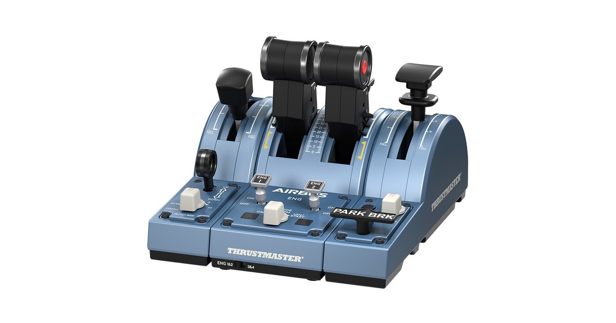 Thrustmaster TCA Captain Pack X Airbus Edition, Set(schwarz)