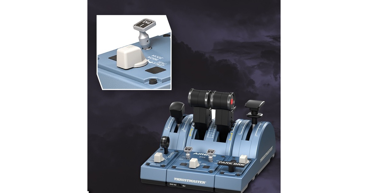 Thrustmaster TCA Captain Pack X Airbus Edition, Set(schwarz)