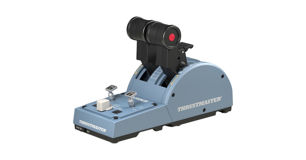 Thrustmaster TCA Quadrant Airbus Edition, Schubhebel(blaugrau/schwarz)