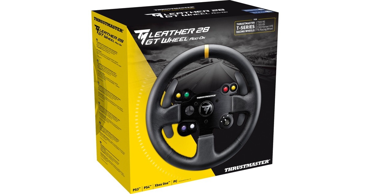 Thrustmaster TM Leder 28 GT Wheel Add-On, Austausch-Lenkrad