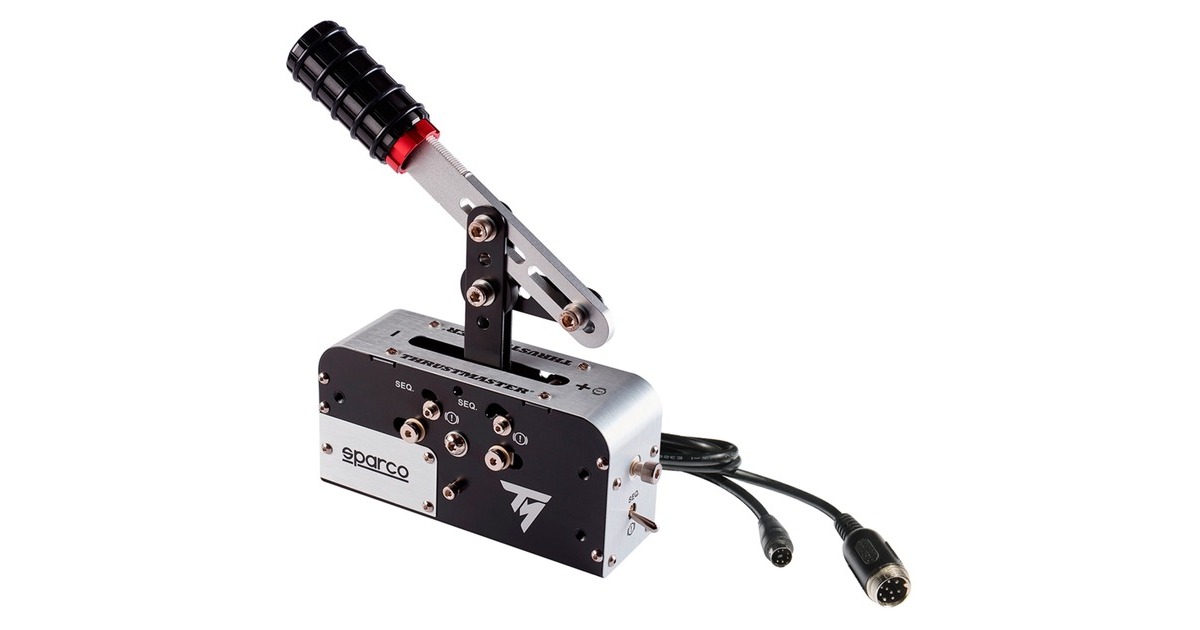 Thrustmaster TSS Handbrake Sparco Mod+ Add-On, Handbremse(schwarz/silber)
