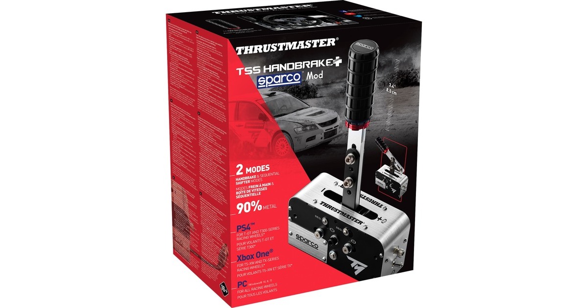 Thrustmaster TSS Handbrake Sparco Mod+ Add-On, Handbremse(schwarz/silber)