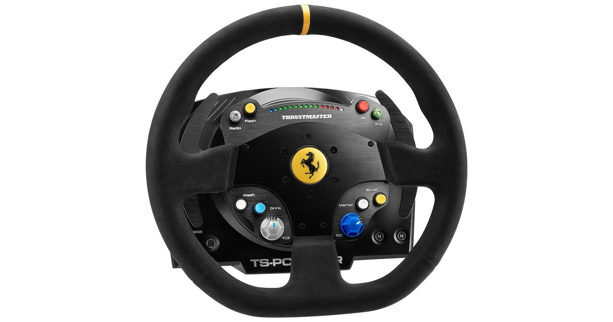 Thrustmaster TS-PC RACER Ferrari 488 Challenge Edition, Lenkrad(schwarz)