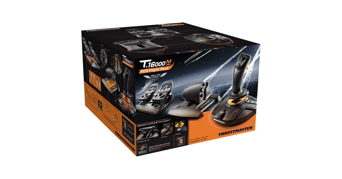 Thrustmaster T.16000M FCS Flight Pack, Hotas(schwarz)