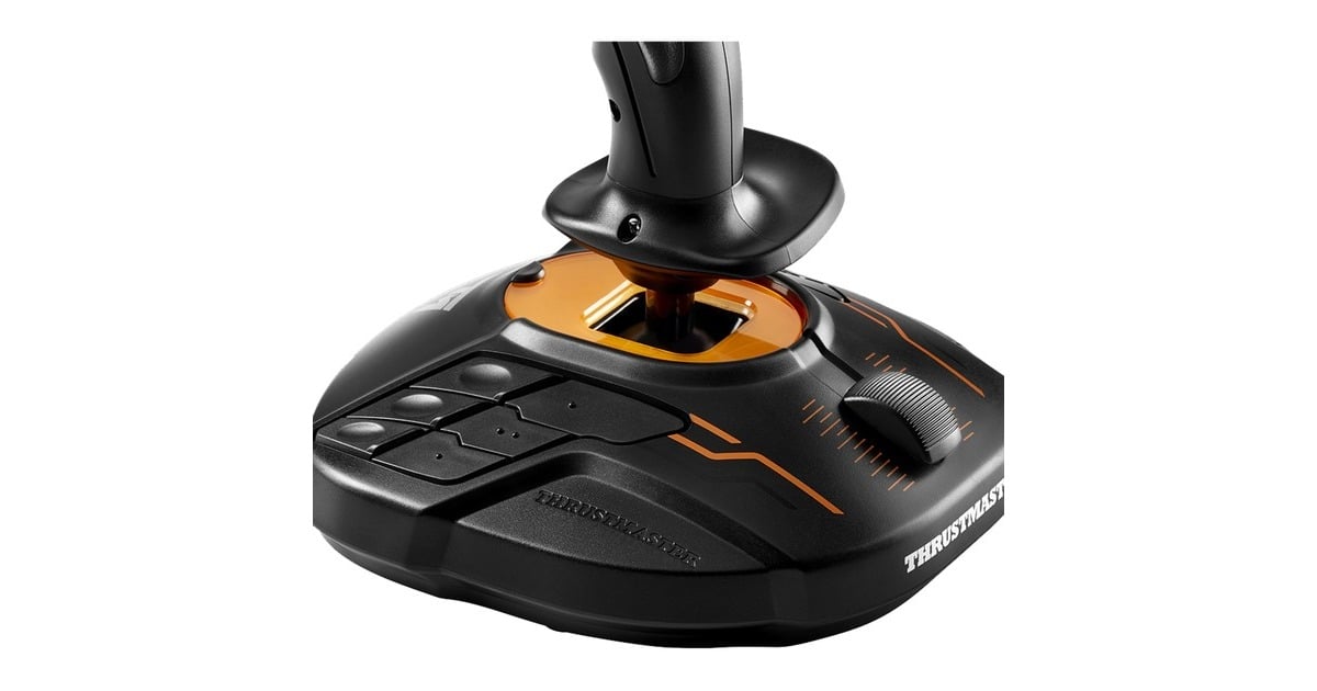 Thrustmaster T.16000M FCS Space Sim Duo, Joystick(schwarz/orange)