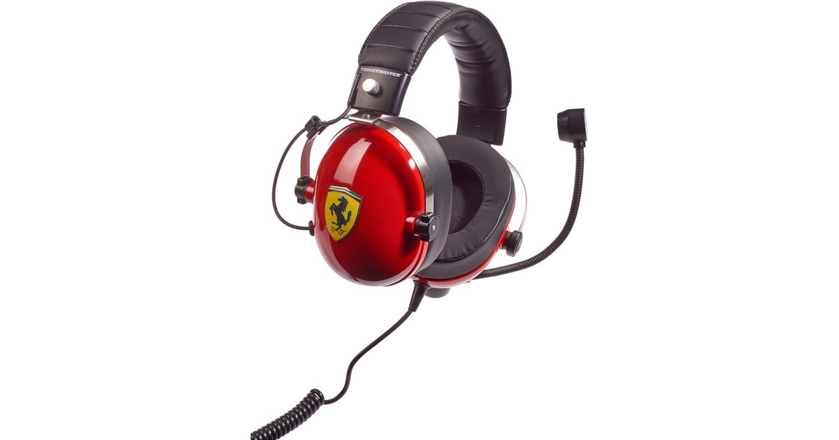 Thrustmaster T.Racing Scuderia Ferrari Edition, Gaming-Headset(rot/schwarz)