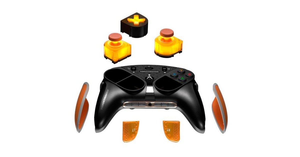 Thrustmaster eSwap X LED Orange Crystal Pack, Set(orange)