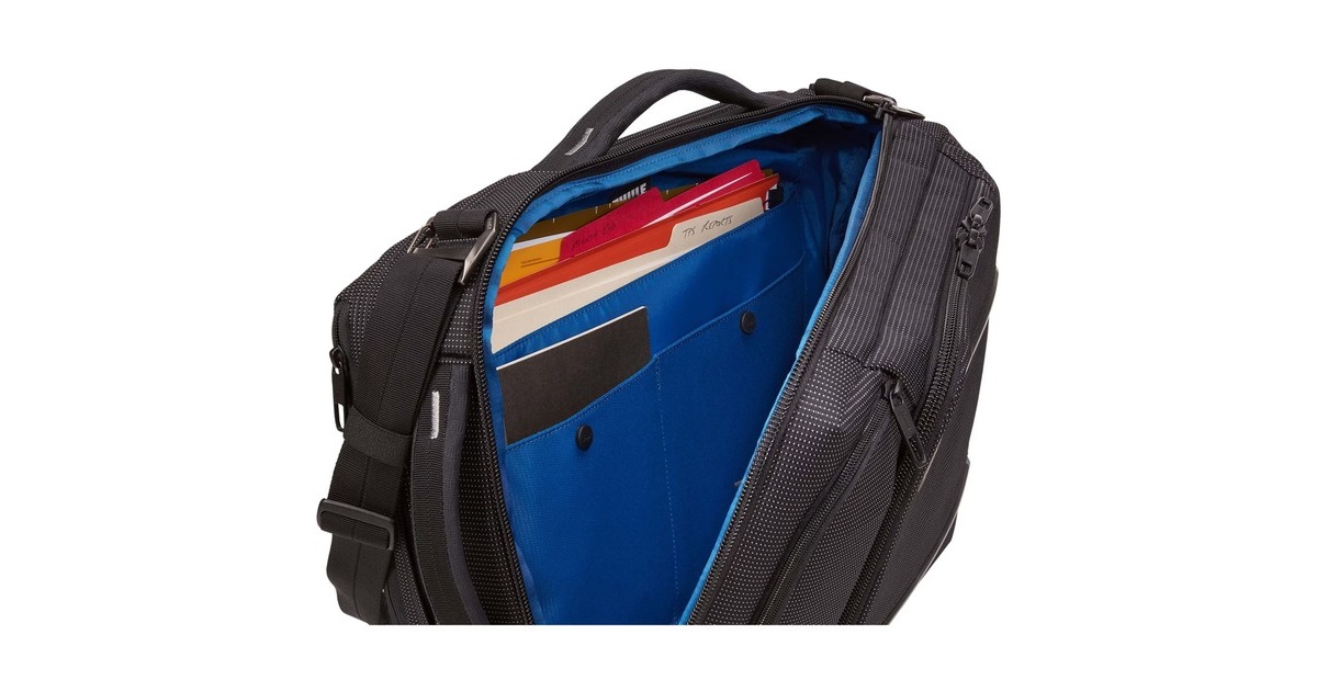 Thule Crossover 2 Cabrio-Laptop-Tasche, Notebooktasche(schwarz, bis 39,6 cm (15,6
