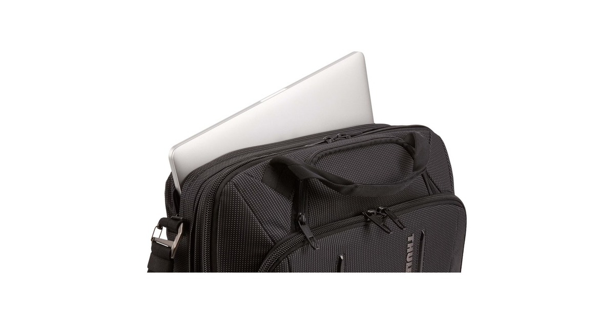 Thule Crossover 2 Laptop-Tasche 15,6 Zoll, Notebooktasche(schwarz, bis 39,6 cm (15,6