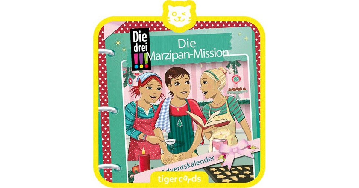 Tigermedia Hör-Adventskalender Die drei !!! - Die Marzipan-Mission, Hörbuch