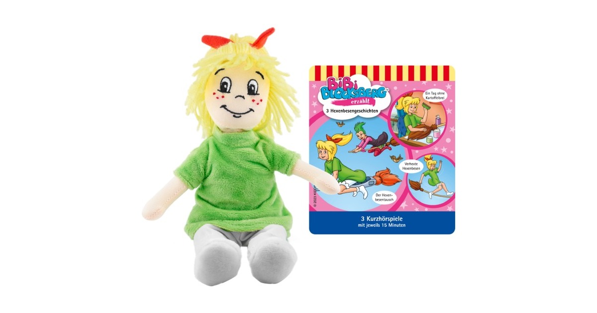 Tonies Bibi Blocksberg erzählt - Hexenbesengeschichten Plüsch, Spielfigur(Hörspiel)