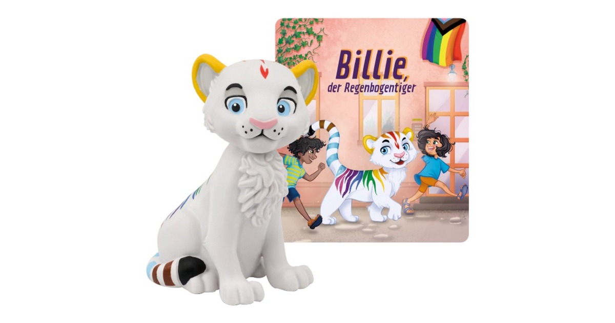 Tonies Billie, der Regenbogentiger, Spielfigur(Hörspiel)