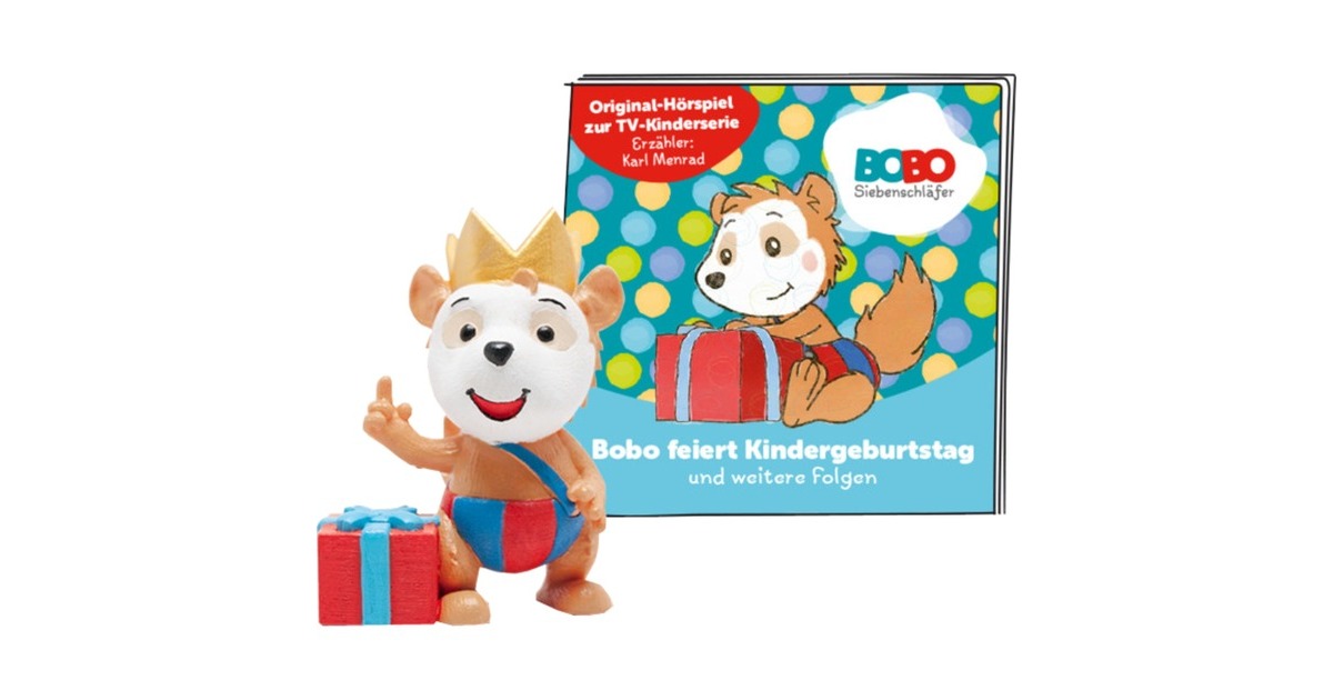 Tonies Bobo feiert Kindergeburtstag, Spielfigur(Hörspiel)