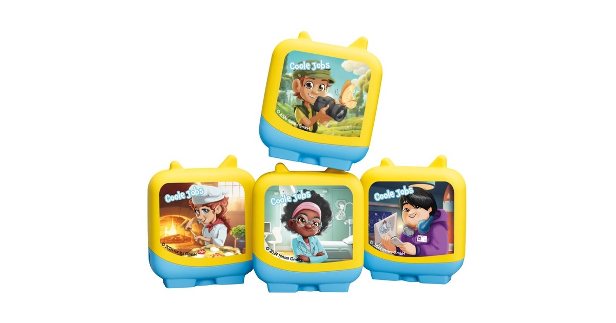 Tonies Clever Tonies - Coole Jobs Set, Spielfigur(4 Tonies)