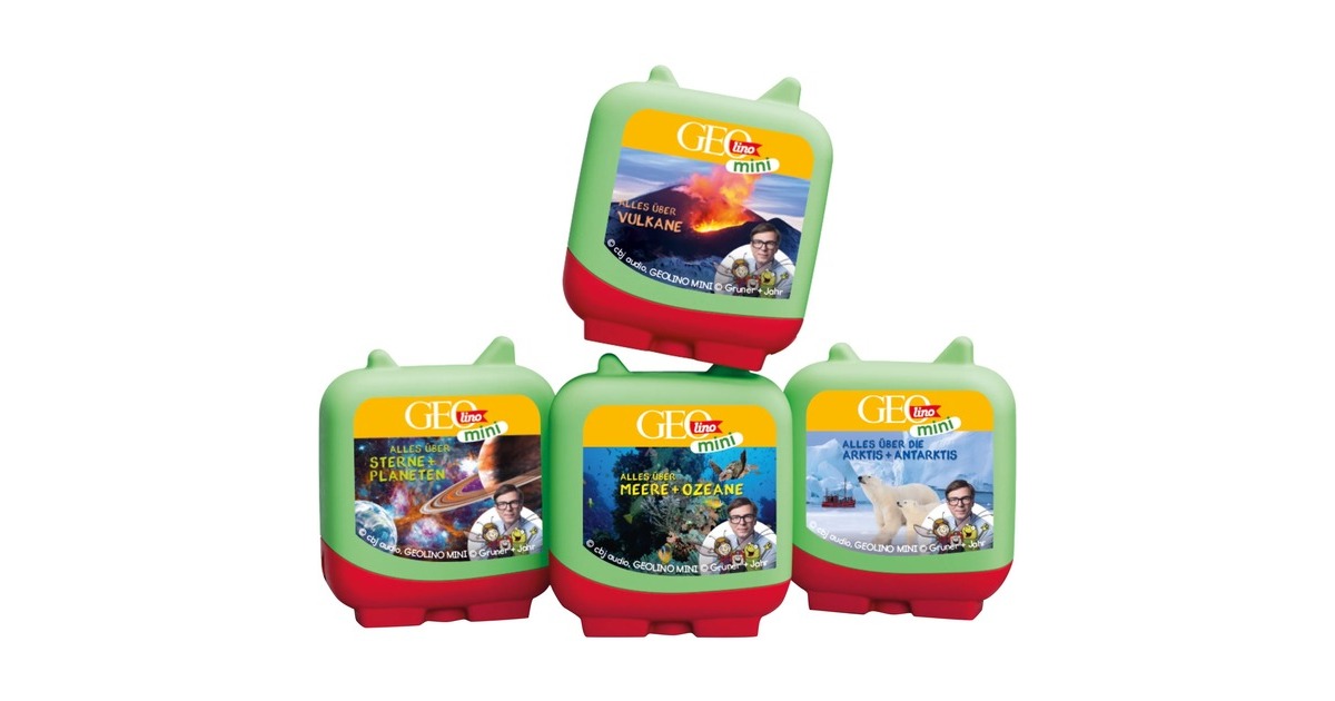 Tonies Clever Tonies - GEOlino Mini-Set, Spielfigur(4 Tonies)