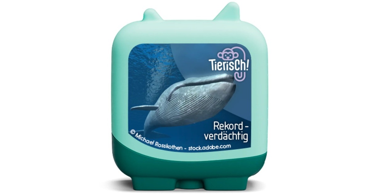 Tonies Clever Tonies - Tierisch! Rekordverdächtig Set, Spielfigur(4 Tonies)