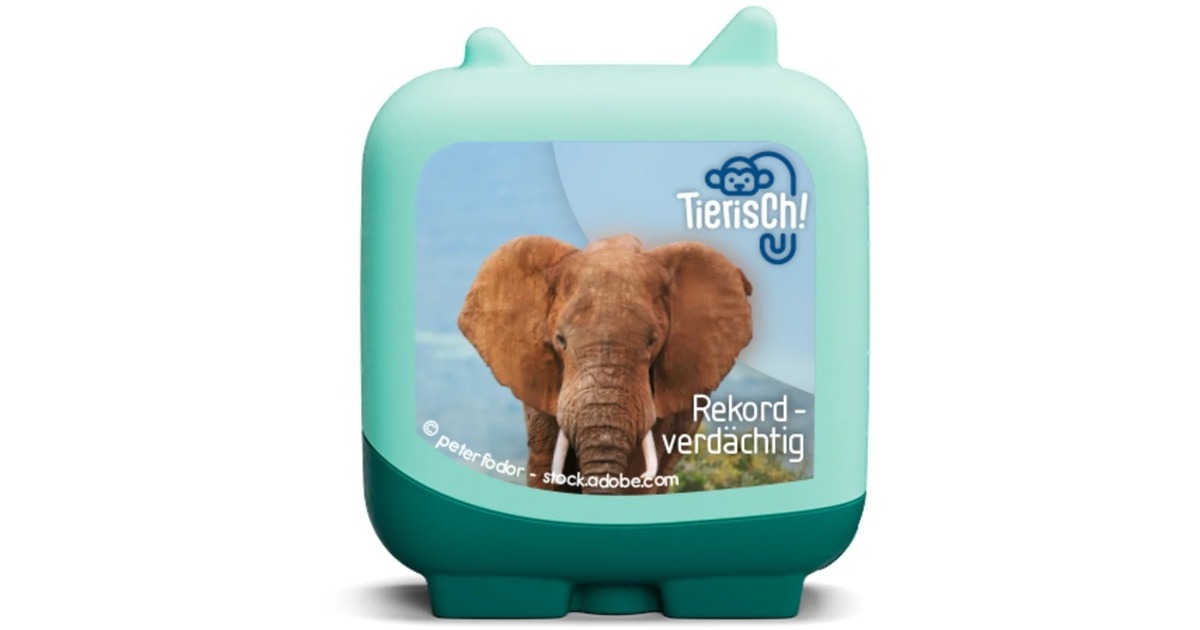 Tonies Clever Tonies - Tierisch! Rekordverdächtig Set, Spielfigur(4 Tonies)