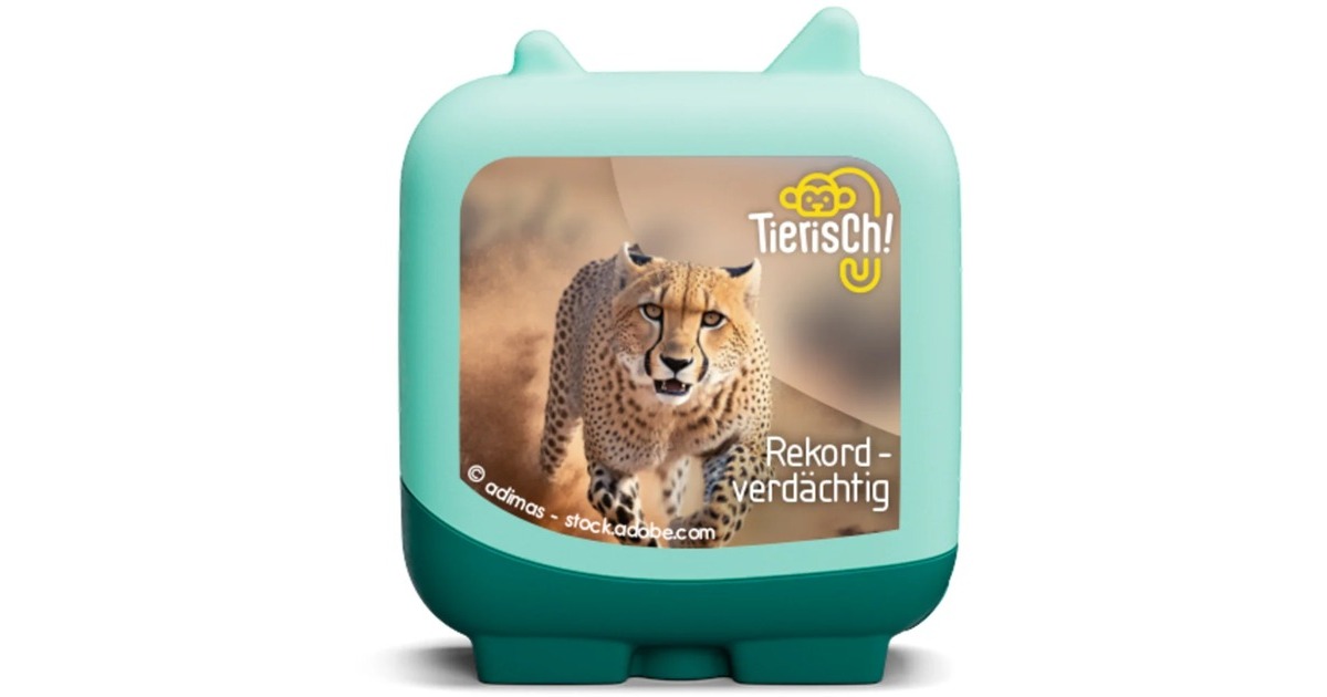 Tonies Clever Tonies - Tierisch! Rekordverdächtig Set, Spielfigur(4 Tonies)