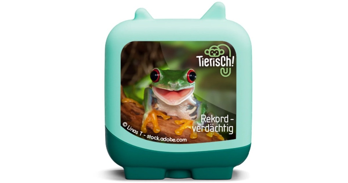 Tonies Clever Tonies - Tierisch! Rekordverdächtig Set, Spielfigur(4 Tonies)