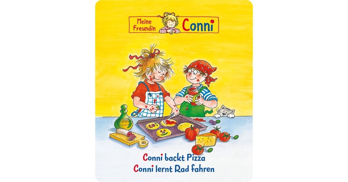 Tonies Conni Backt Pizza / Conni lernt Radfahren (Neuauflage 2023), Spielfigur(Hörspiel)