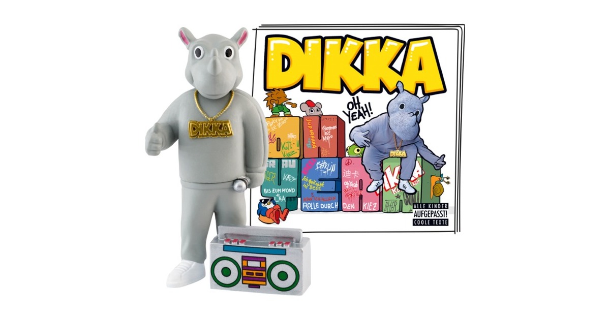 Tonies DIKKA - Oh yeah!, Spielfigur(Musik)